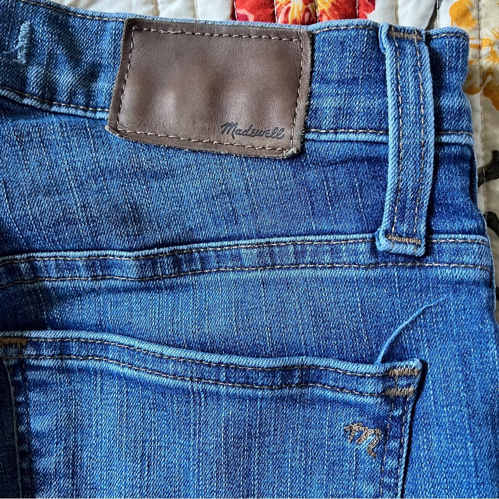 Madewell high rise skinny jeans size 26